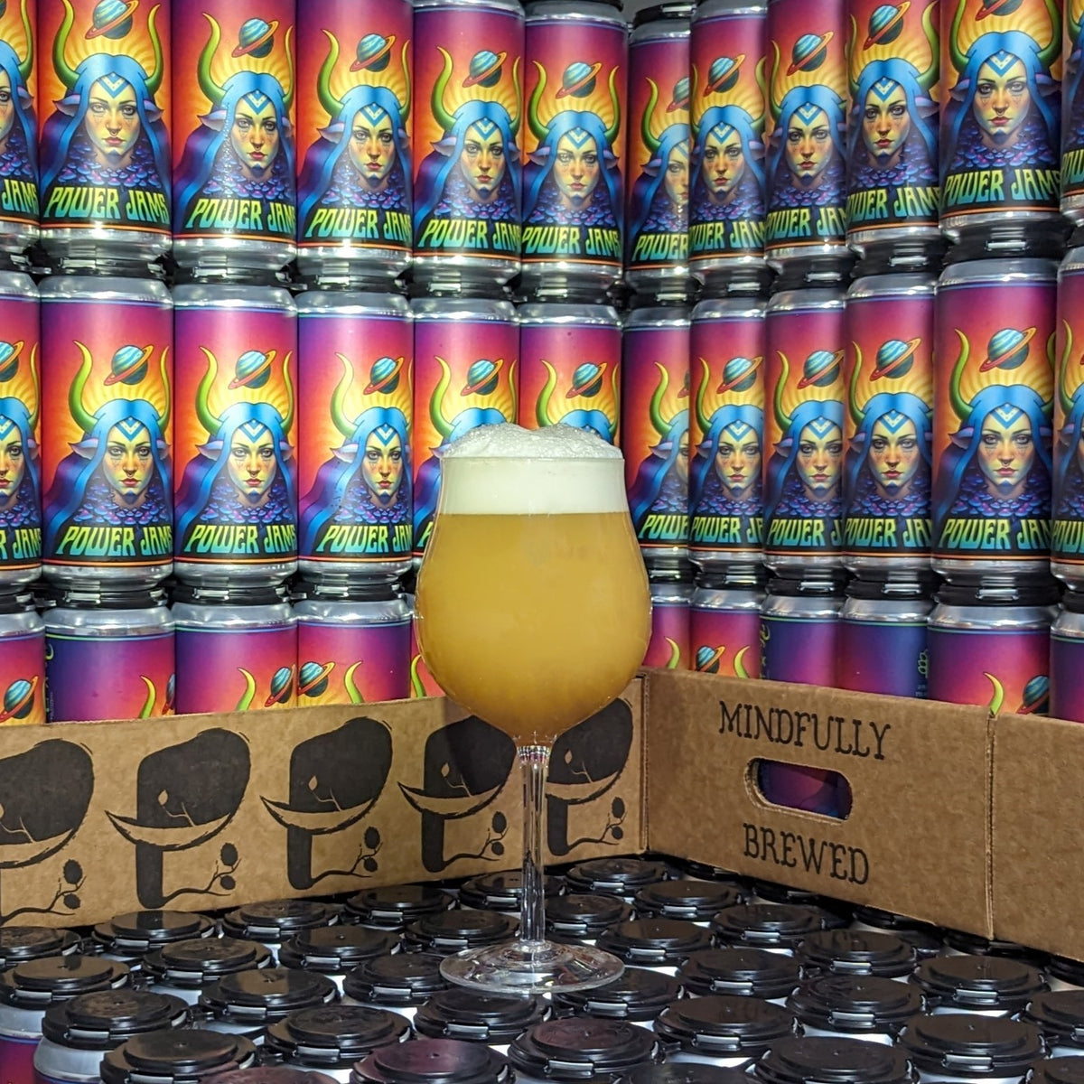 DOPPELBANGER POWER JAMS American TIPA 10 Twin Elephant Brewing