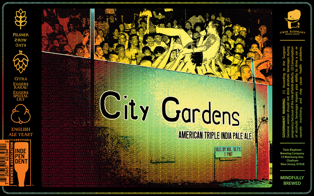 City Gardens - Four Pack – Twin Elephant Brewing Company