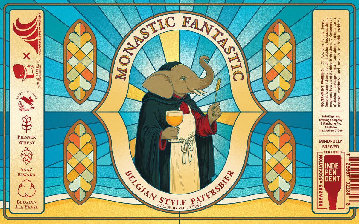 Monastic Fantastic Four Pack Twin Elephant Brewing Company