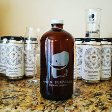 Glass Growler Standard Branded