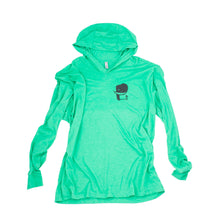 Dapper Elephants Long Sleeve Hooded Shirt