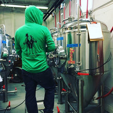 Dapper Elephants Long Sleeve Hooded Shirt