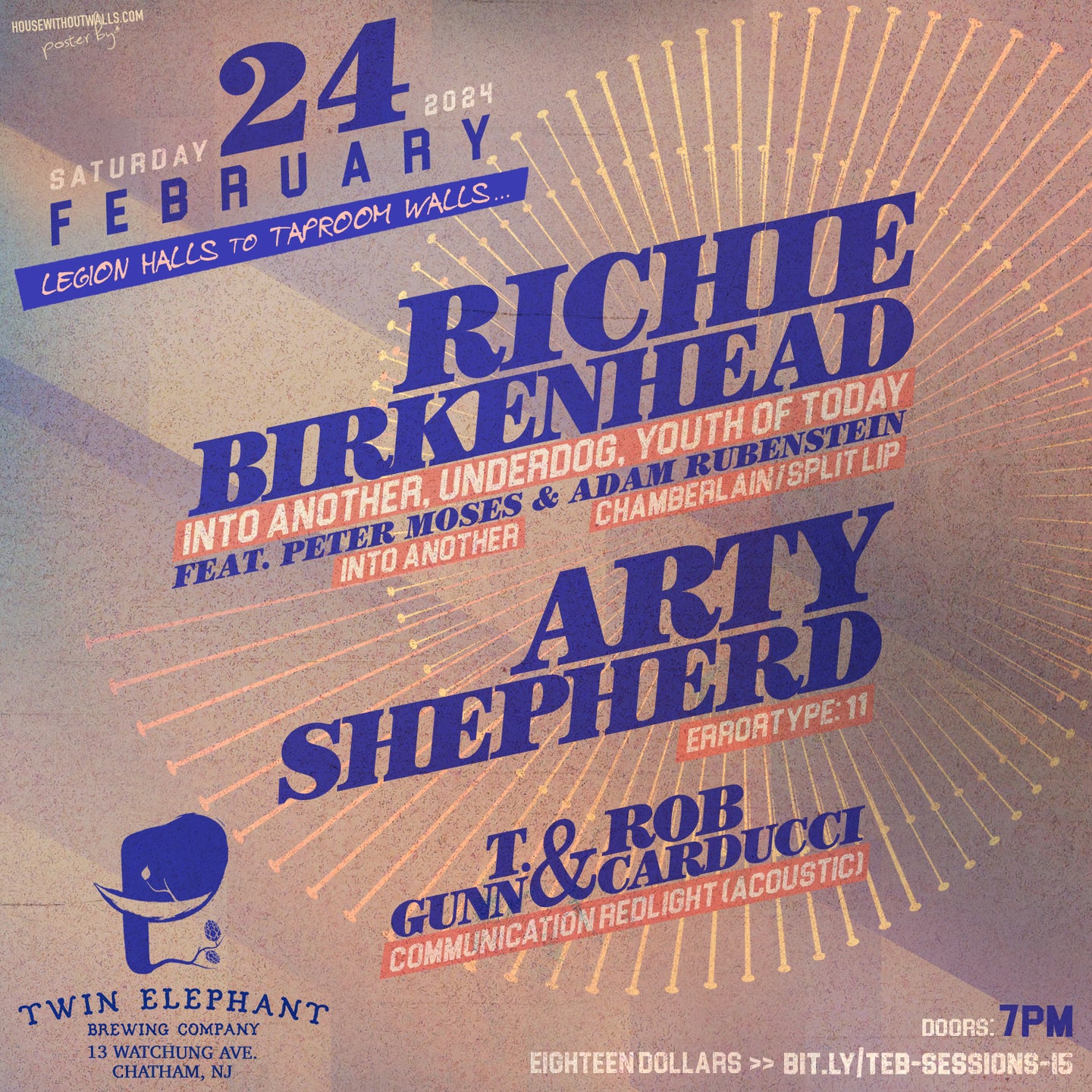 Richie Birkenhead (Into Another, Underdog & Youth of Today) Tickets