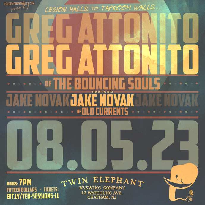 Greg Attonito (of The Bouncing Souls) Tickets