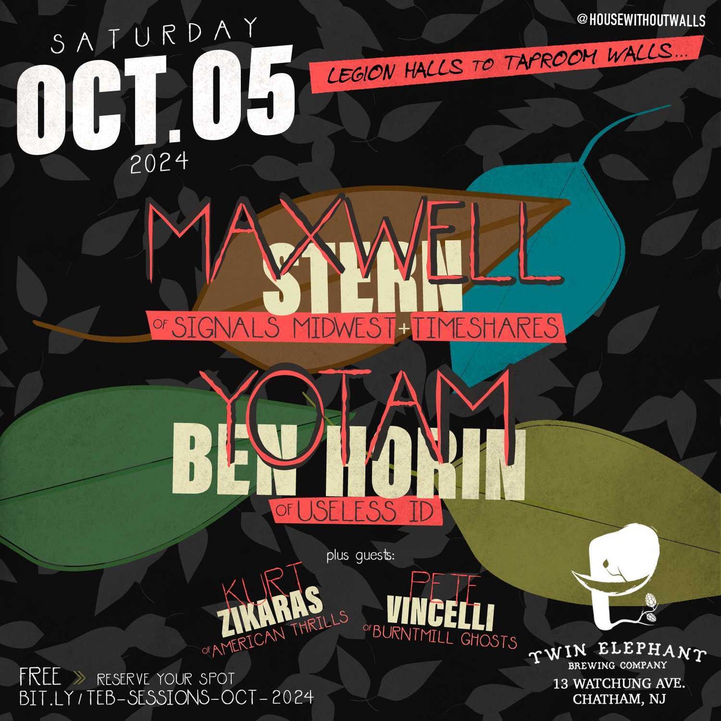 Maxwell Stern (Signals Midwest & Timeshares) & Yotam Ben Horin (Useless ID) Tickets