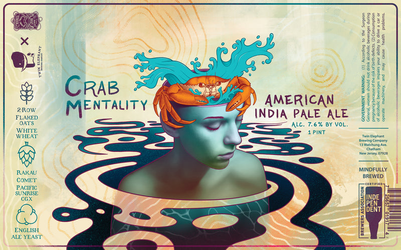 Crab Mentality - Four Pack – Twin Elephant Brewing Company