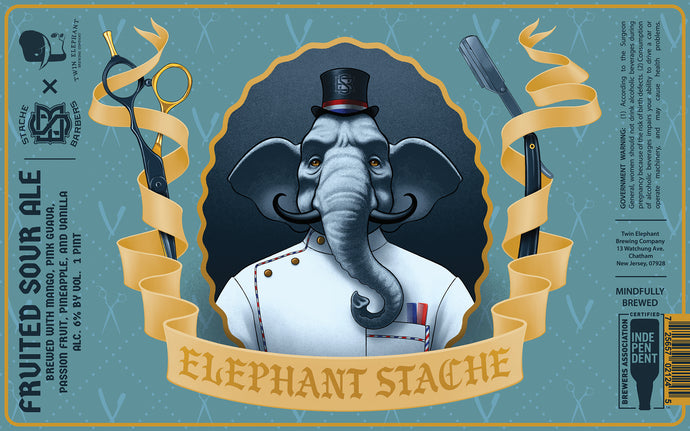 Elephant Stache  - Four Pack