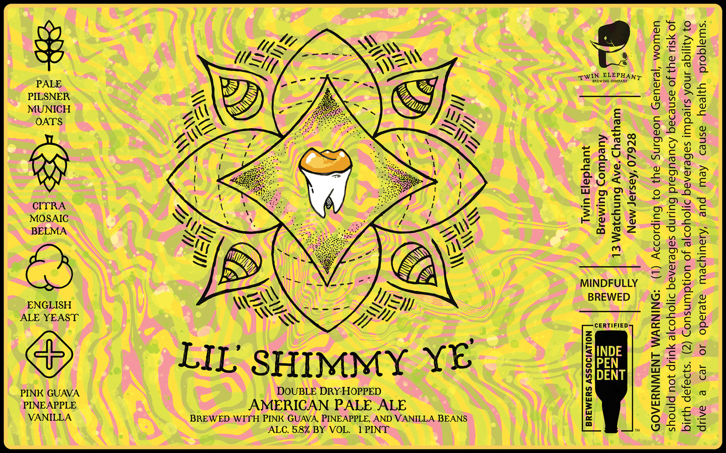 Lil' Shimmy Ye': Pink Guava & Pineapple - Four Pack