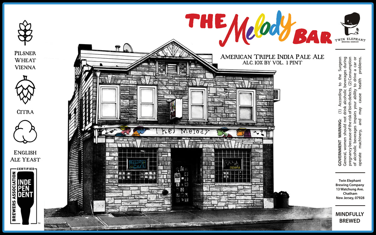 Melody Bar Four Pack Twin Elephant Brewing Company