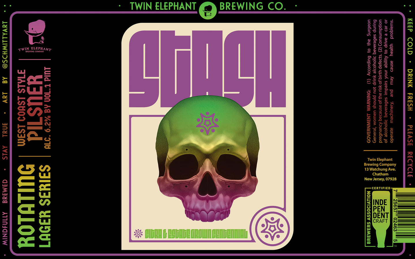 Stash: Citra & Estate Grown Centennial - Four Pack – Twin Elephant