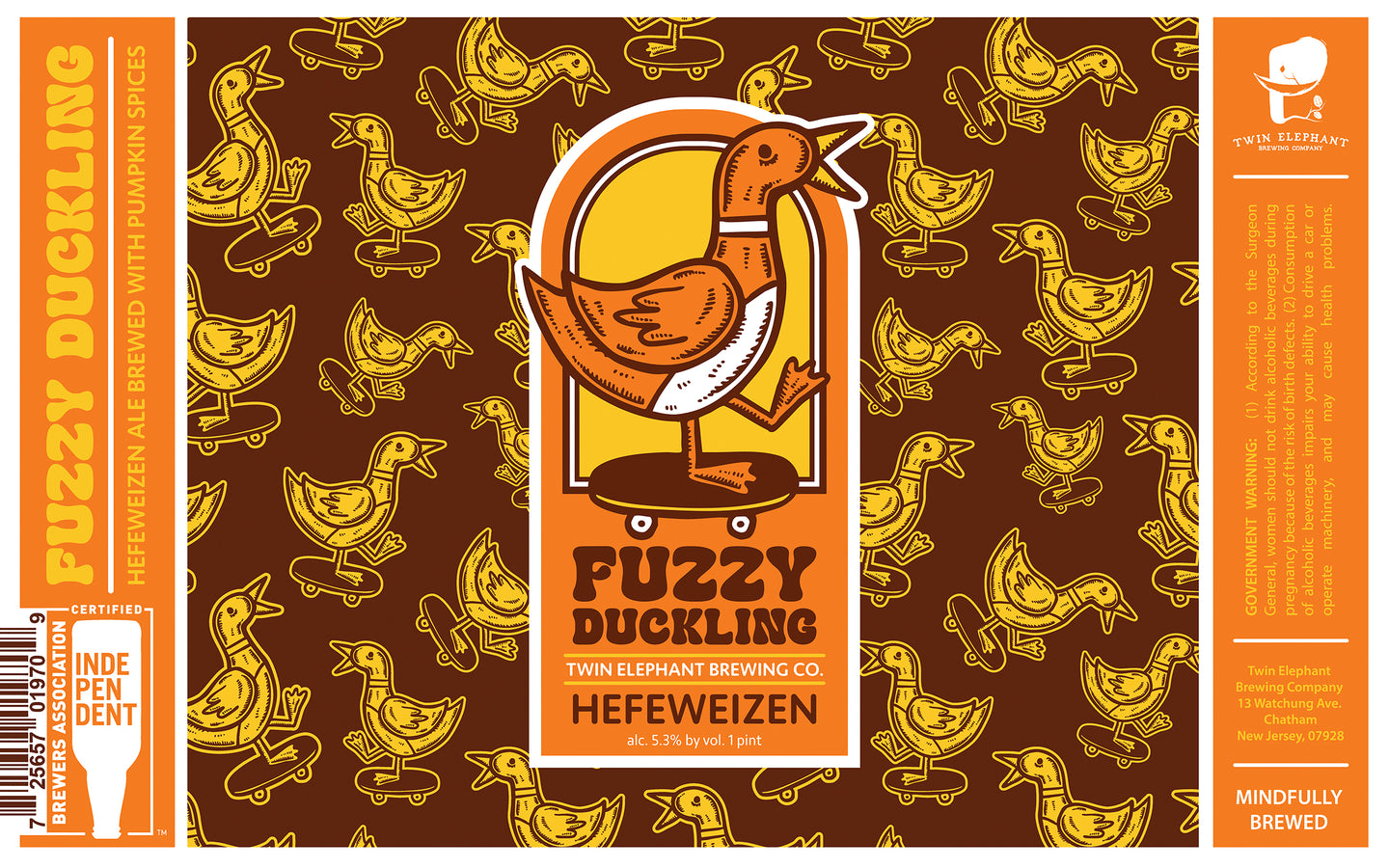 Fuzzy Duckling: Pumpkin Spices - Four Pack