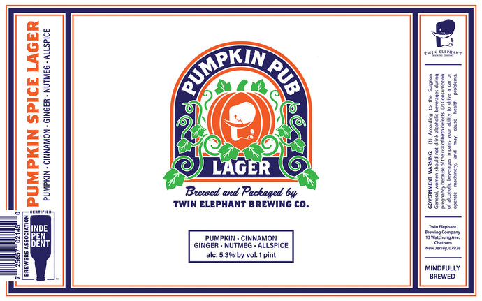 Pumpkin Pub Lager - Four Pack