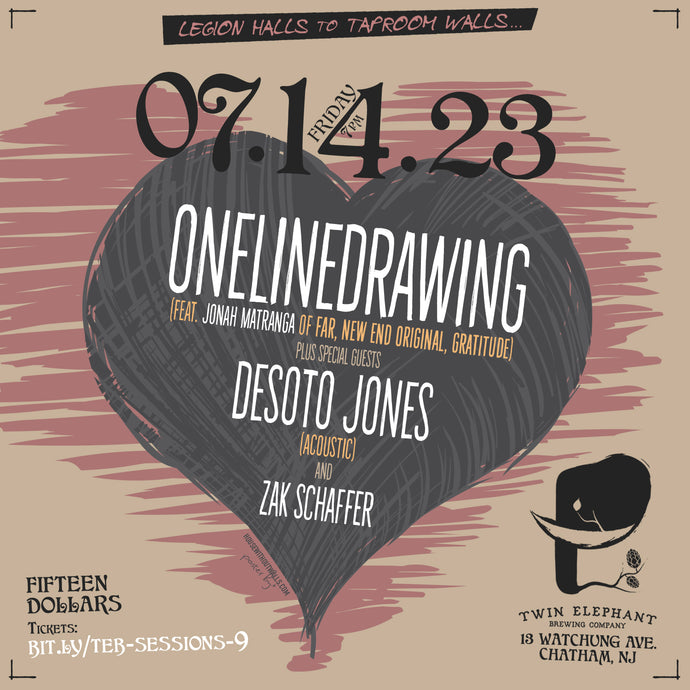 Onelinedrawing (Jonah Matranga of Far, New End Original, Gratitude) Tickets