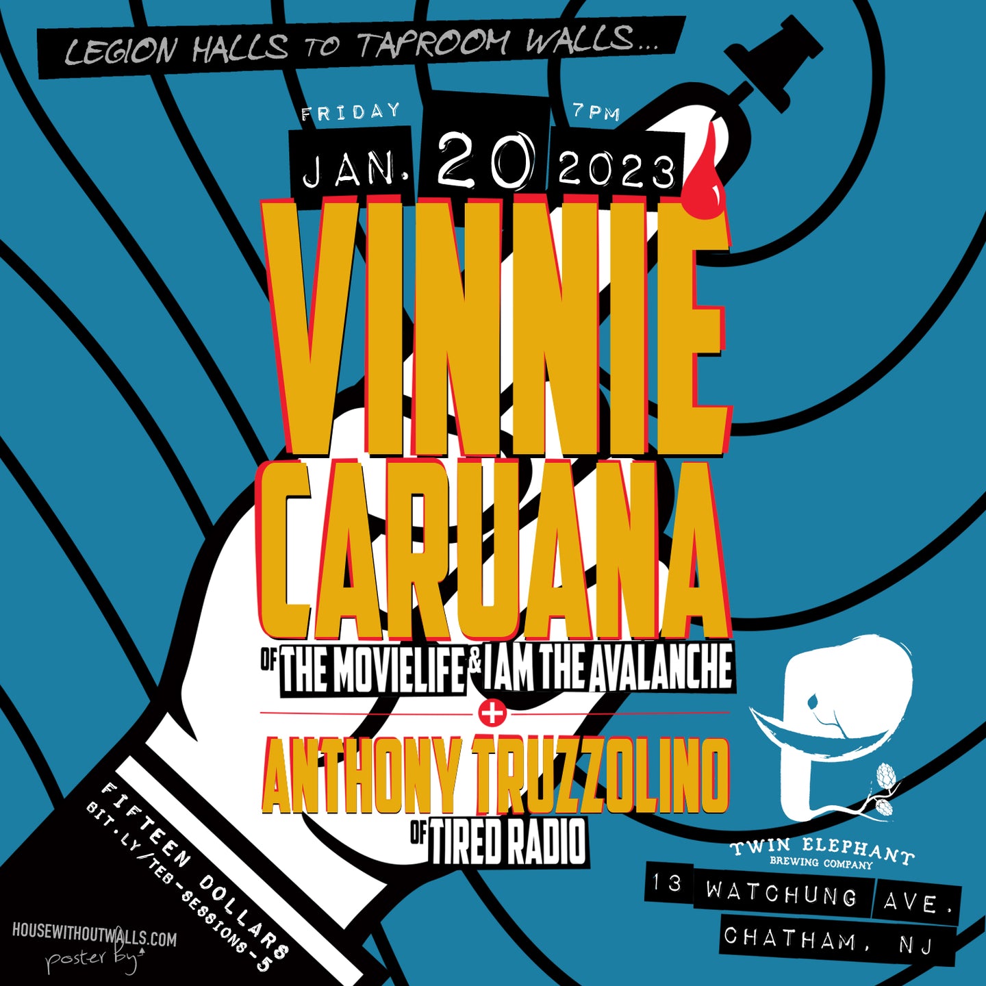 Vinnie Caruana (The Movielife) Tickets