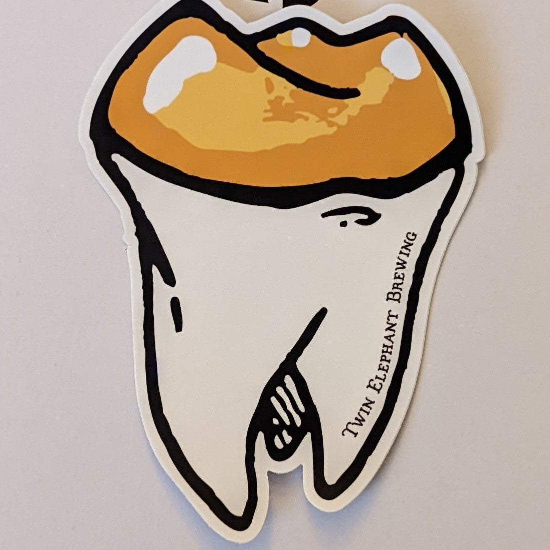 Stickers - Lil' Shimmy Ye' Tooth Large