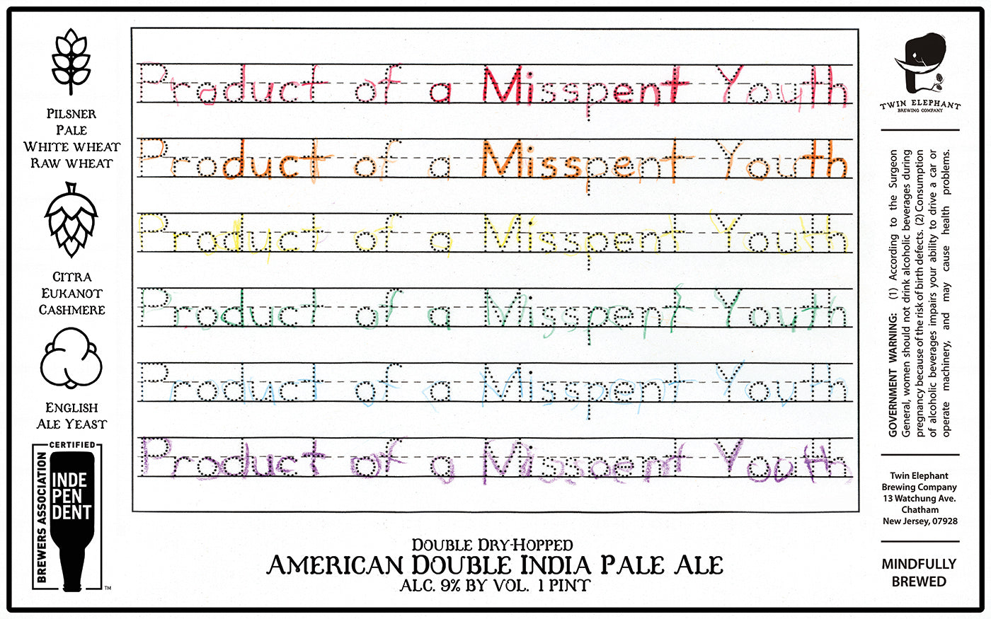 Product of a Misspent Youth - Four Pack