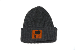 Lumberjack Leather Patch Beanie