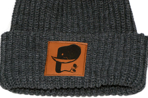 Lumberjack Leather Patch Beanie