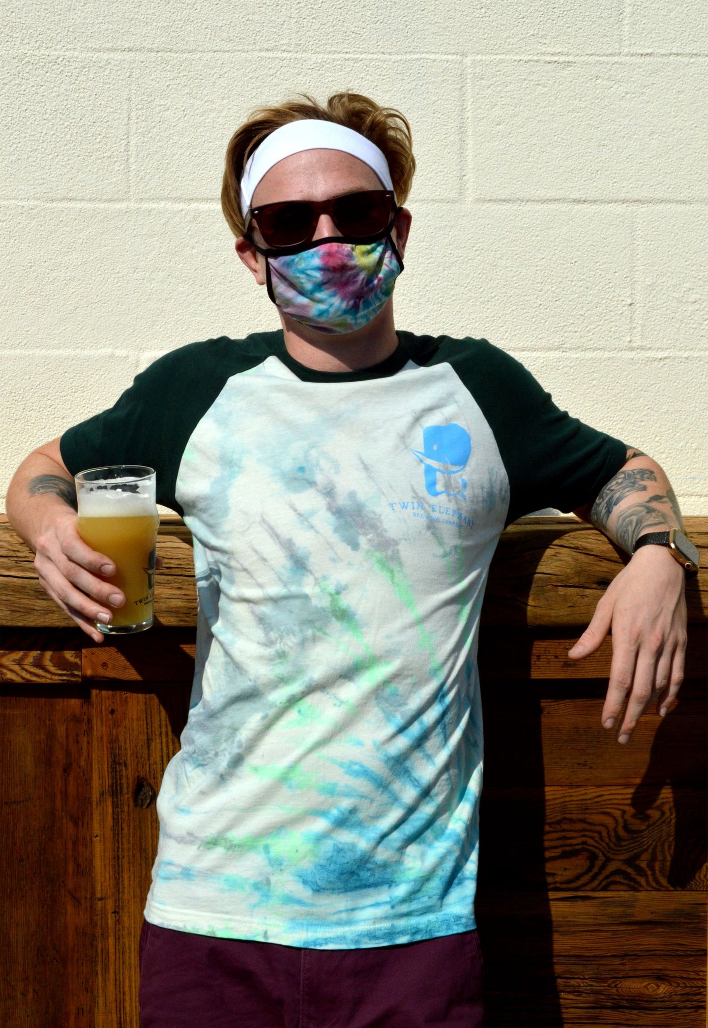 Tie Dye Raglan T-Shirt